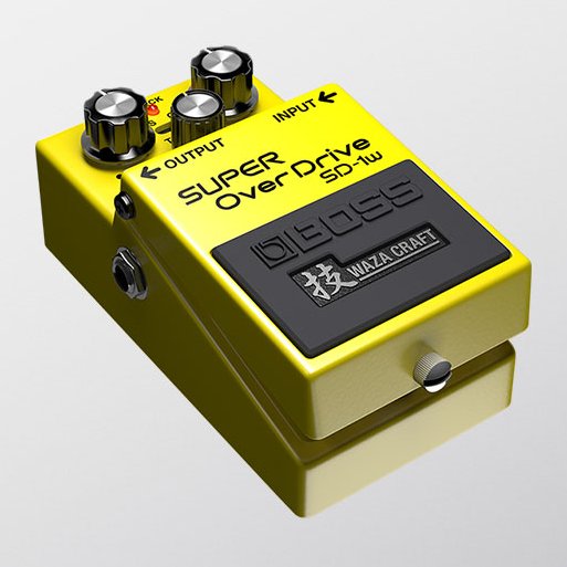 WAZA CRAFT SD-1Wは、一つひとつのパーツをじっくり選定し組み上げた