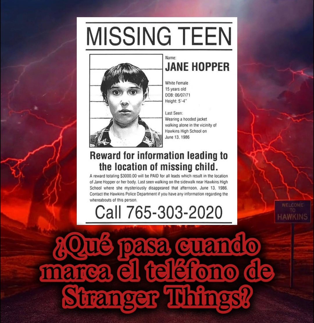 HiperdataTech's tweet image. ¿Qué pasa cuando llama al número de teléfono que reporta la desaparición de Eleven en "Stranger Things 5"? @NetflixLAT #StrangerThings.
rcnradio.com/show/conectado… #ConectadosFm