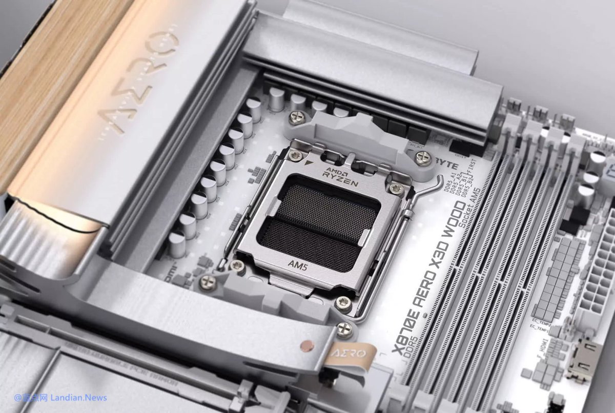 Gigabyte a lancé une carte mère X870E qui intègre des matériaux comme le bois et le cuir pour personnaliser le PC et cré