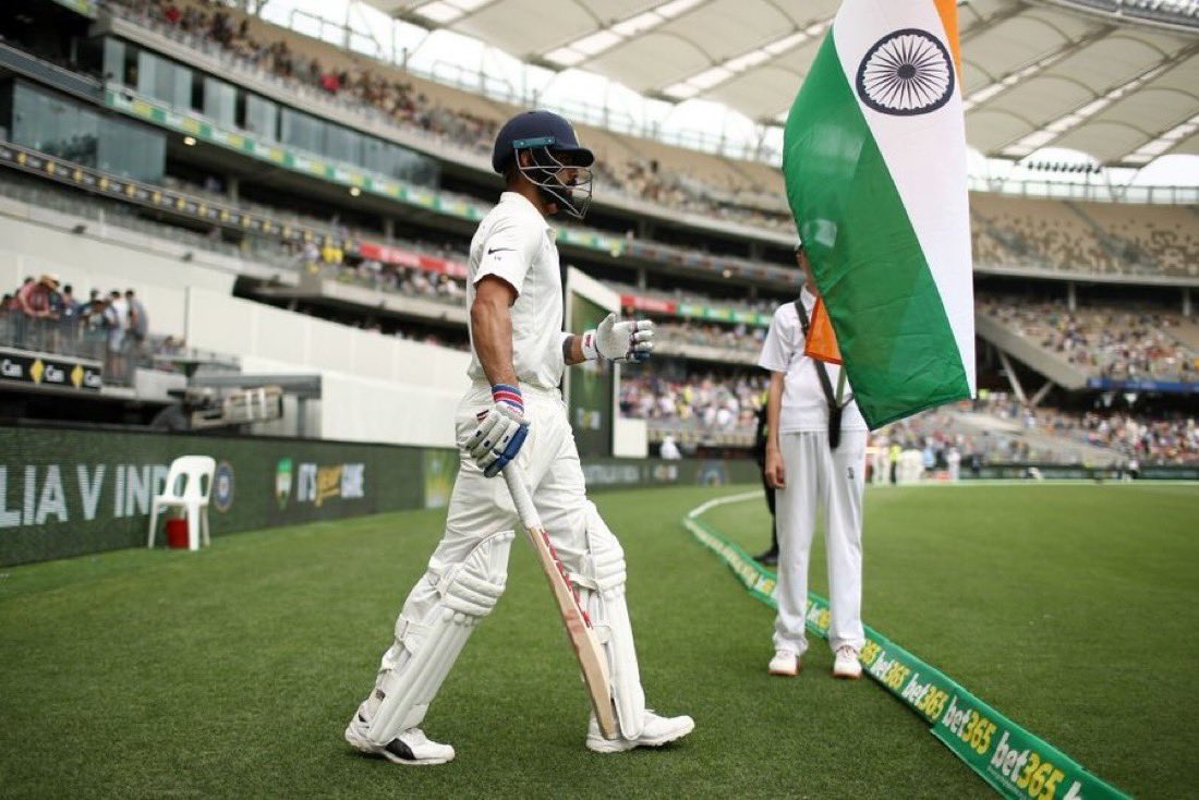 CAPTAIN VIRAT KOHLI TOOK THE CHARGE OF THE INDIAN TEST TEAM ON THIS DAY 11 YEARS AGO....!!! 🐐

Matches - 68.
Won - 40.
Lose - 17.
Draw - 11.
Test maces - 5. 

- The greatest ever Test skipper for India. 👑🇮🇳