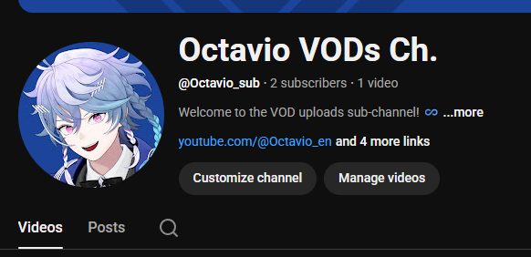 OK who among you found my VODs Channel?! How did you find out? Who are you? Who hired you? Who is your boss?! Surrender now!