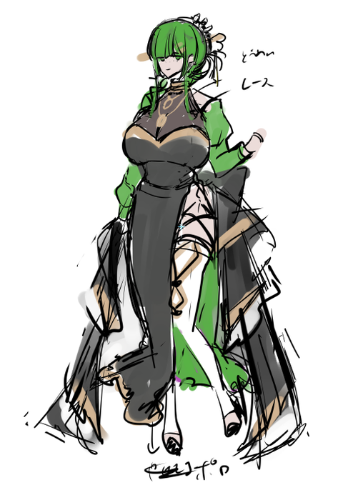 全身デザインはこんな感じ～ 