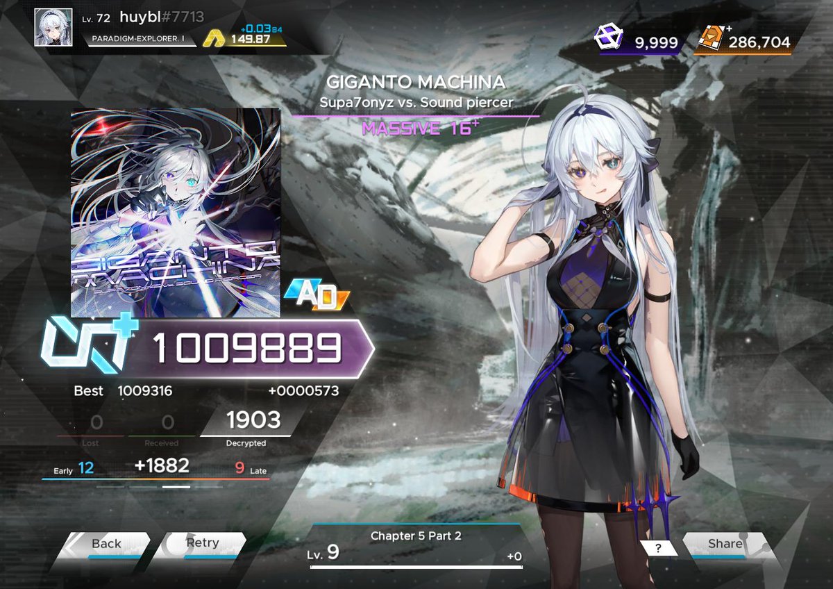 #paradigm #paradigmreboot
GIGANTO MACHINA MSV 16+ AD(-21)!!!
such an amazing song and chart...