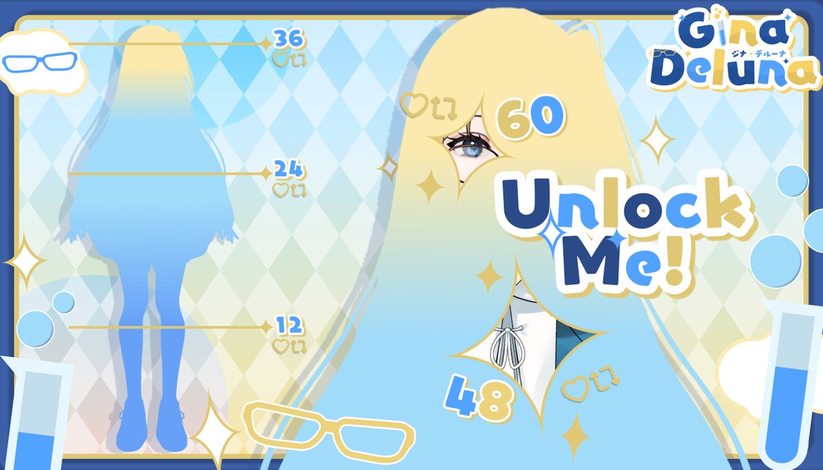 GioDeruno's tweet image. ⚠️MODEL REVEAL⚠️
『Dua raga satu jiwa, lembaran rahasia mulai terbuka. maukah kamu bantu aku, untuk mengungkapkanya?✨✨』

It's time to unveil the other side of me ✨✨
Unlock me by hit those💛 + 🔁button~

#GinaDeluna #vtuber #VtuberID #modelreveal