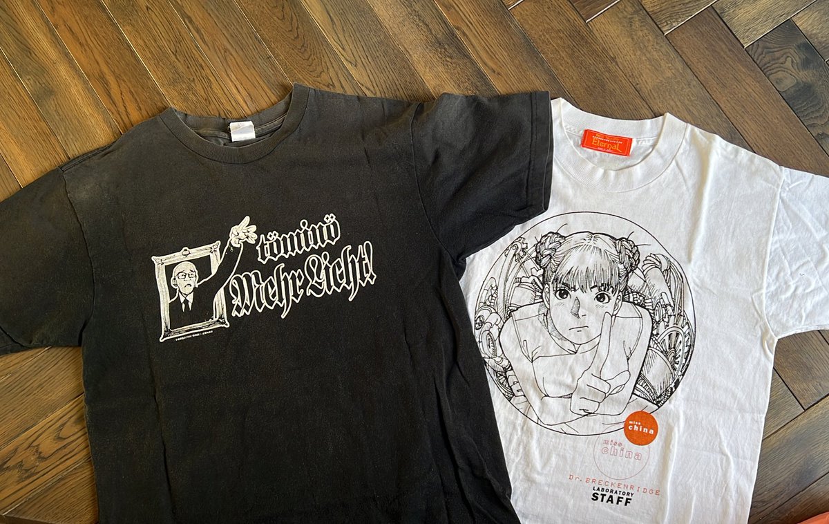 フリマサイトで購入したTシャツ。 キャラホビで販売してたと思う「富野