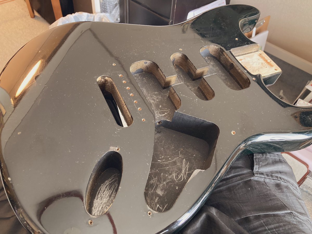 FENDER JAPAN ストラトボディ&ネックセット ジャンク fender japan ボディ&ネック FENDER JAPAN ストラトボディ&ネック