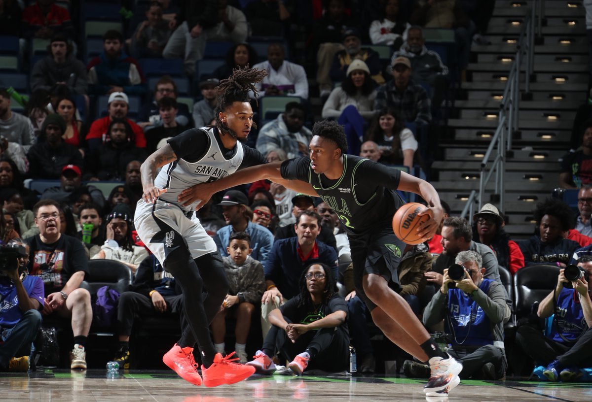 Derik Queen is the first rookie to score a triple double this season.