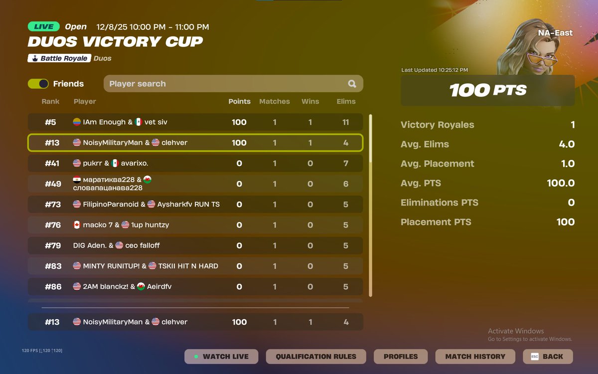 SOLO CLUTCHED THE WIN FIRST EARNING +100 <a href="/Clehver1/">clehver</a>