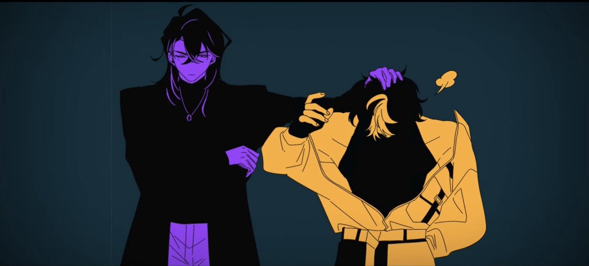 Congrats <a href="/TwoHalfStudios/">Two and a Half Studios</a> on the announcement of A Date With Death 2: Remnants 🌻 And happy second anniversary to A Date With Death!! Can’t wait to tease these two sillies