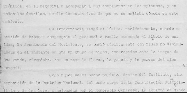 <a href="/elduckpost/">ELDUCK</a> Parte de lo q la carta que le envian a mi tia abuela para rajarla del Observatorio LP por no ser peronista.
