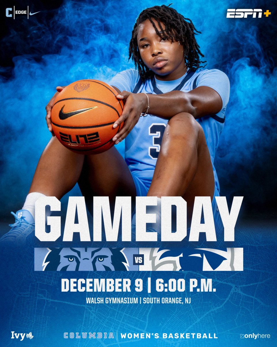 CULionsWBB's tweet photo. 🦁 Gameday!
🆚 @SHUWBB 
🕕 6:00 p.m.
🏟️ Walsh Gymnasium
📍 South Orange, NJ

Watch on ESPN+
🖥️ https://t.co/ZU3JzXTPFk
📊 https://t.co/WbFVQSrSZZ

#RoarLionRoar // #EDGE // #OnlyHere 🗽 https://t.co/bTp2LDcHoT