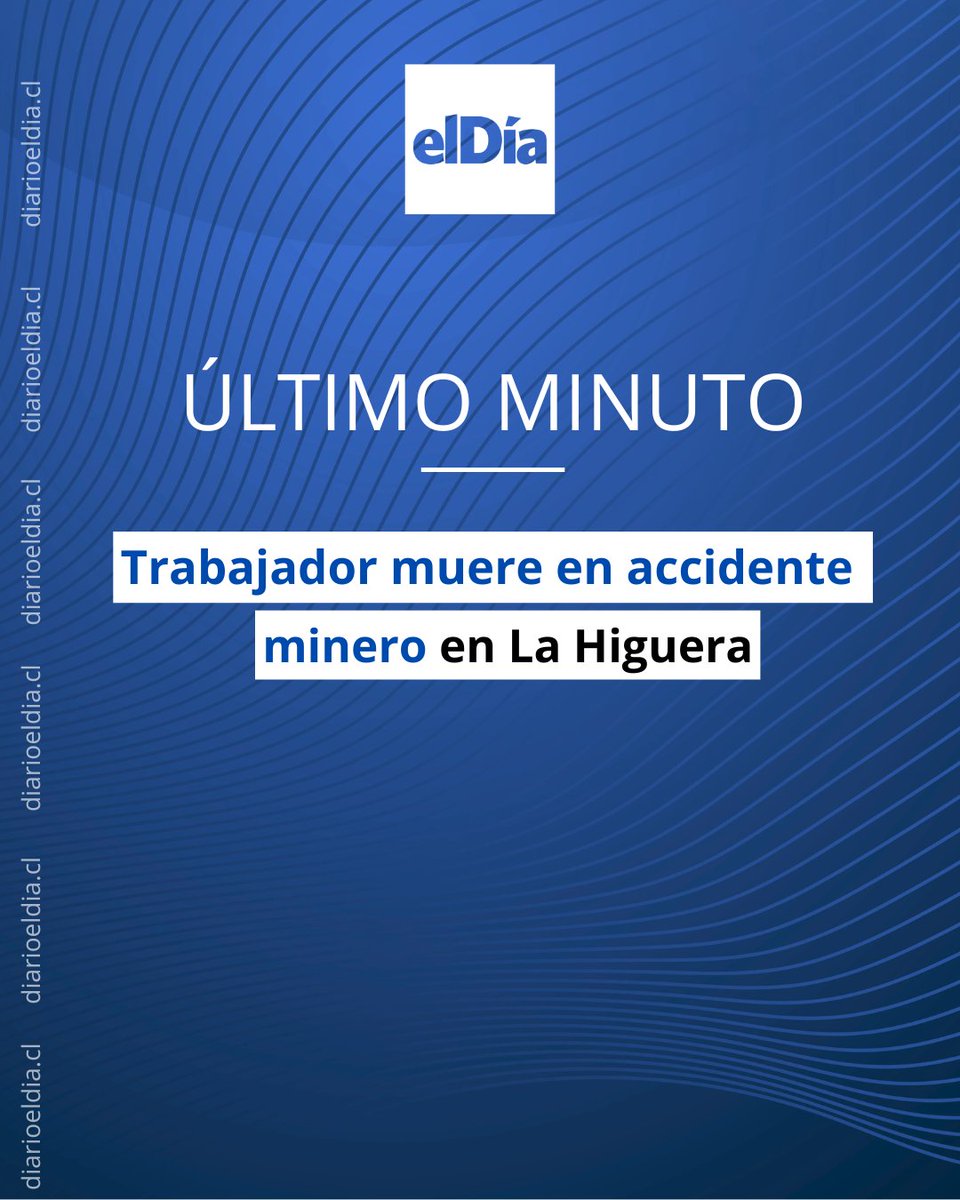 🔴 Según información preliminar, el incidente ocurrió alrededor de las 15:15 horas de la tarde del lunes, mientras se realizaban trabajos de reparación en una maquinaria dentro del pique. #ElDíaInforma 👉 tinyurl.com/4bvwnbnx