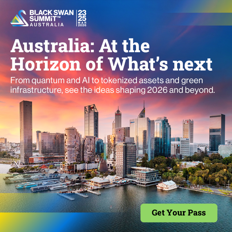 blackswansummit's tweet photo. Be where frontier tech meets a human-centered economy. Gain insights from top institutional and industry leaders shaping 2026 and beyond.

23 Mar - 25 Mar | Perth, Western Australia