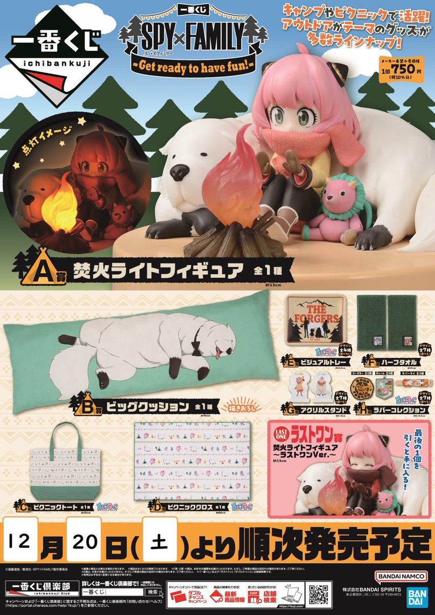 ⊹‧┈┈┈┈┈┈┈‧ ⊹˚. 一番くじ SPY×FAMILY -Get ready to have fun