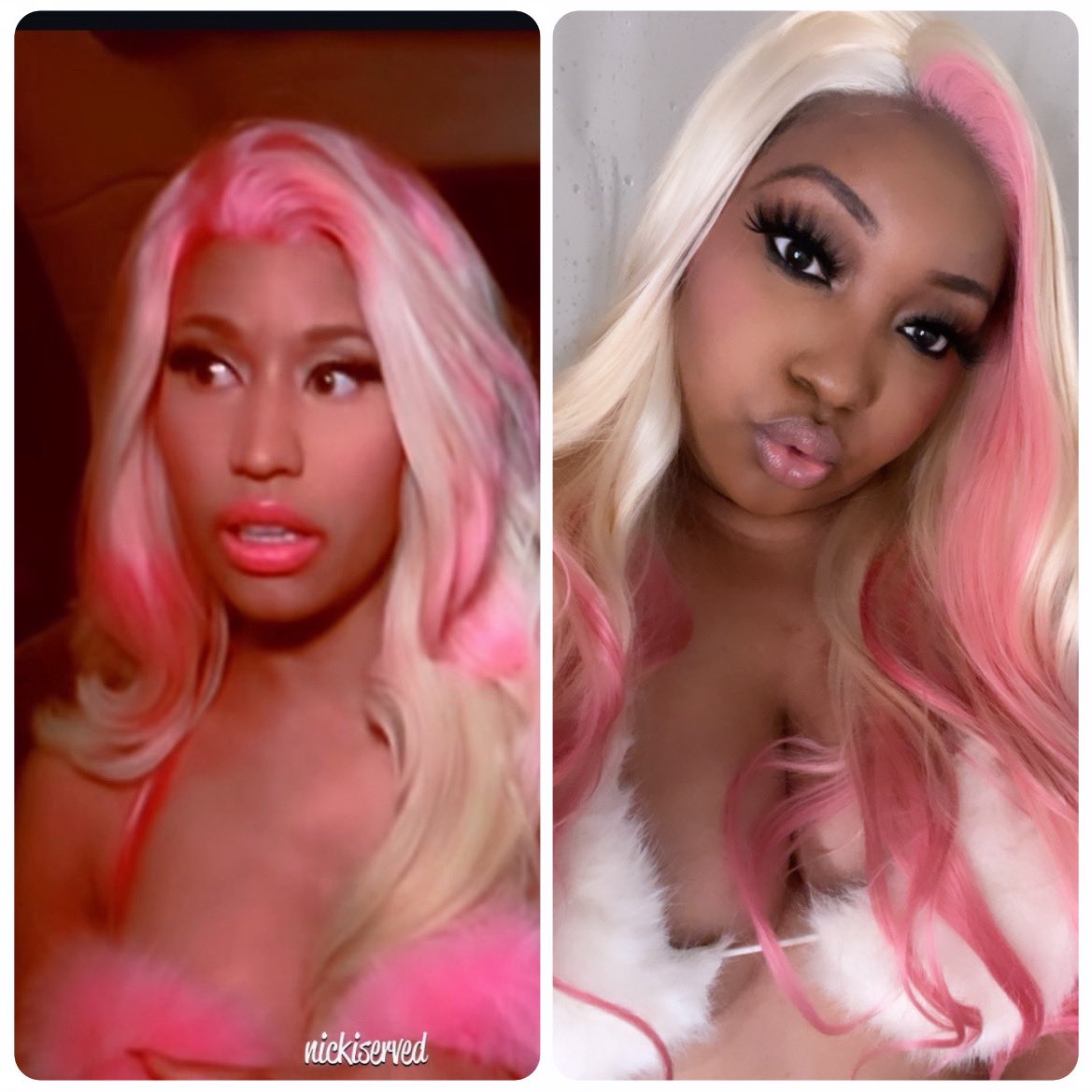iamkershey's tweet photo. Happy birthday Nicki 💕 It was super fun dressing as her for Halloween this year 👌😍 #NickiMinaj #HappyBirthdayNicki https://t.co/wOt7UtIjjz