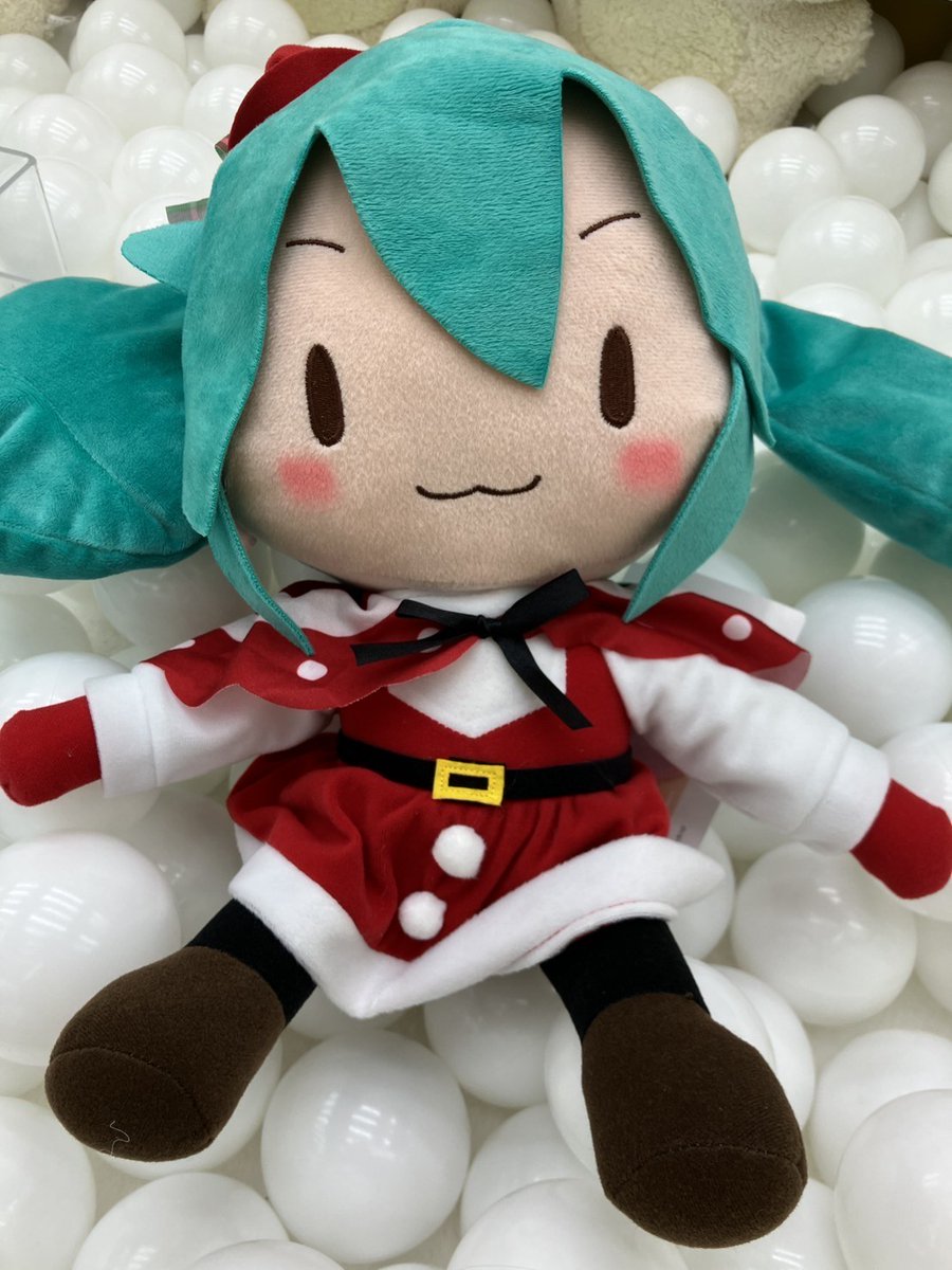 景品案内】 初音ミクシリーズふわぷちLLぬいぐるみ 🎄“初音ミク