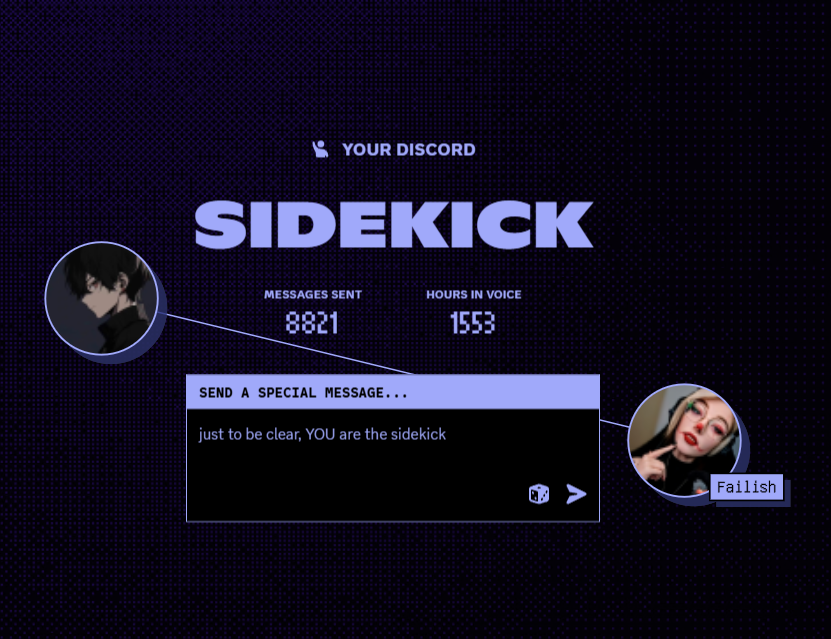 Not really a shocker, but who else could it have been? That's my baby and best friend 🖤