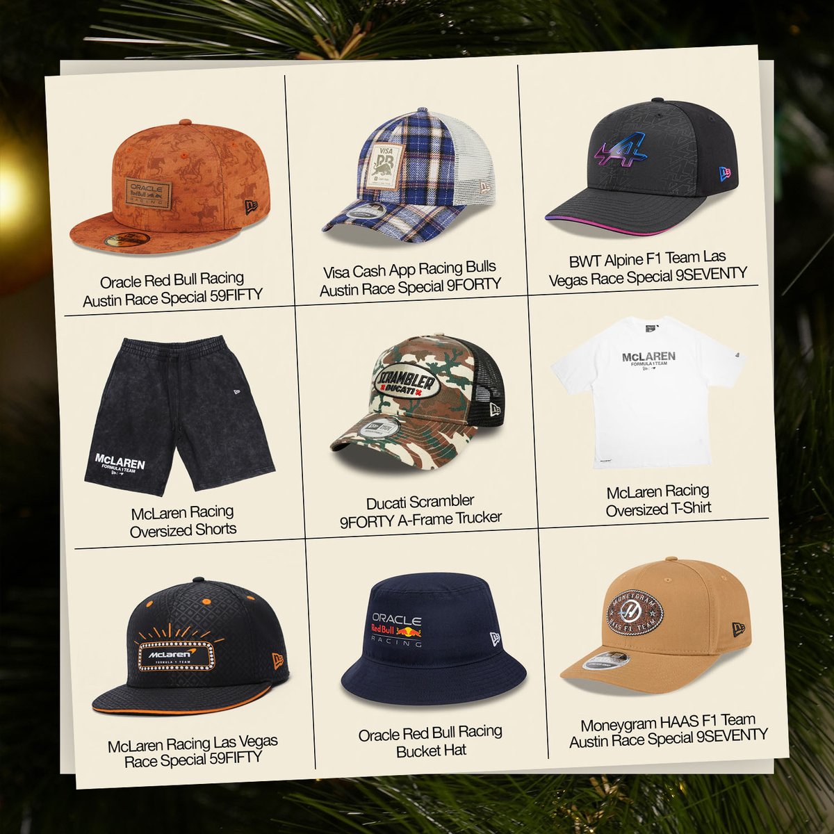 NewEraCapPH's tweet photo. Fuel their passion for speed this season ⚡ https://t.co/Z7xS6suZMY

Race-day specials and street-ready motorsport picks built for fans in the fast lane. Hit the New Era Gift Shop and lock in the perfect gift for every adrenaline lover.

#NewEra #HolidayGiftGuide #ForTheGearhead https://t.co/CZYDghGV74