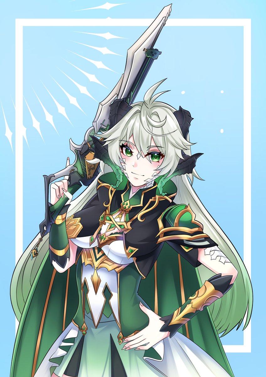 She doesn’t just wield a weapon, she commands the battlefield. ⚔️ #artmoots #VGenComm