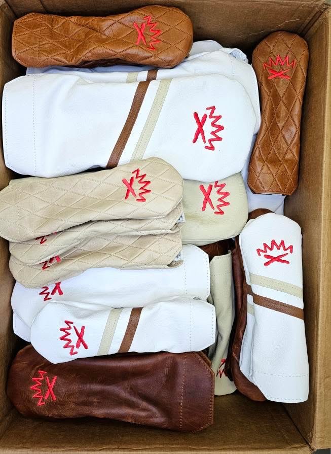 thewinstonco's tweet photo. Fresh leather headed to some friends down south. Anyone know the logo? 

#LOTD https://t.co/L2poHjdZ6j