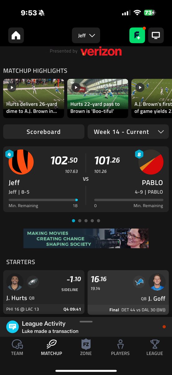 what_up_BIV's tweet image. BRO!!! 🤬#NFLFantasy #NFL #MNF
Look @ Hurts 🤦🏽‍♂️ smh
