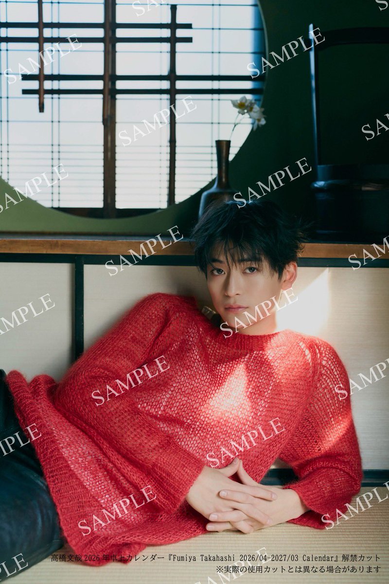 📣お知らせ 『Fumiya Takahashi 2026/04-2027/03 Calendar』発売決定