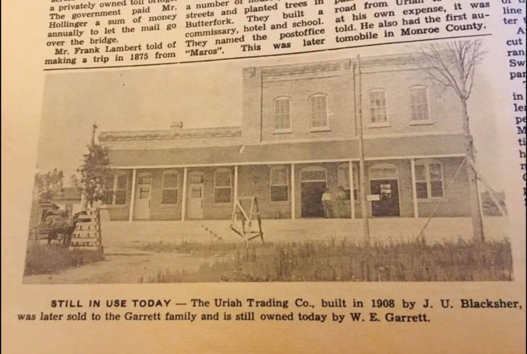 1StarKaraoke's tweet photo. @JasonSmithWX @FOX10News please learn to correctly pronounce my GreatGrandfathers name Uriah , AL is YOU-RYE-AH not the incorrect colloquial slang that stops the last syllable. Saying it wrong doesn't  make it correct. He founded the town named after him. Thank you. https://t.co/ZQBmhDiBy9