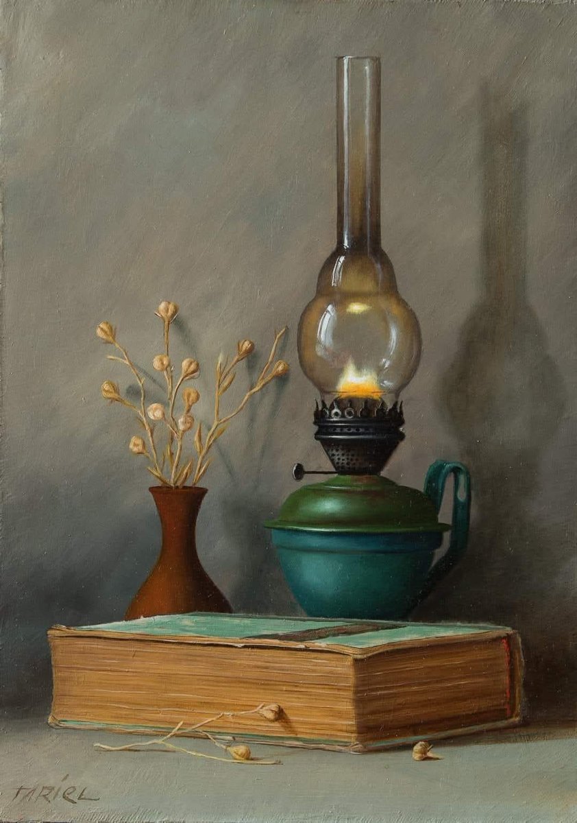 Comerd_Qaya's tweet photo. A painting by artist Tariyel Ahmadov
#ColorHarmony #ArtUniverse #AzerbaijaniPainter #BrushworkMagic #ArtisticComposition #StillLifeArt https://t.co/BvEaKBB7xg