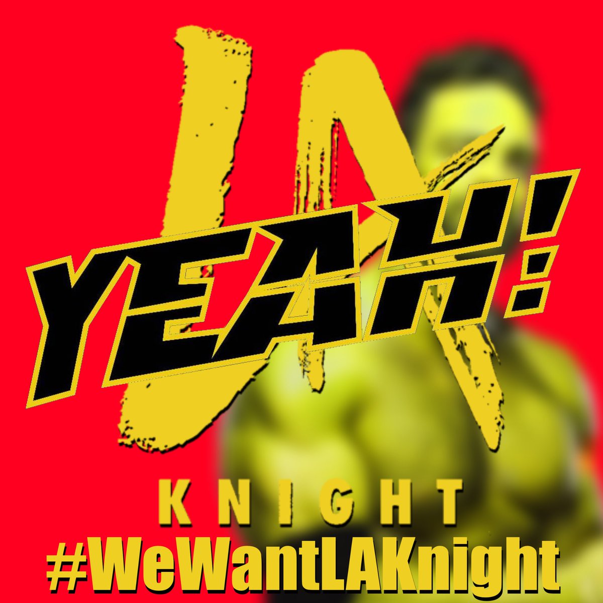 WrasslingFanBoy's tweet photo. @WWE #wewantlaknight https://t.co/DVrUOop3Tz