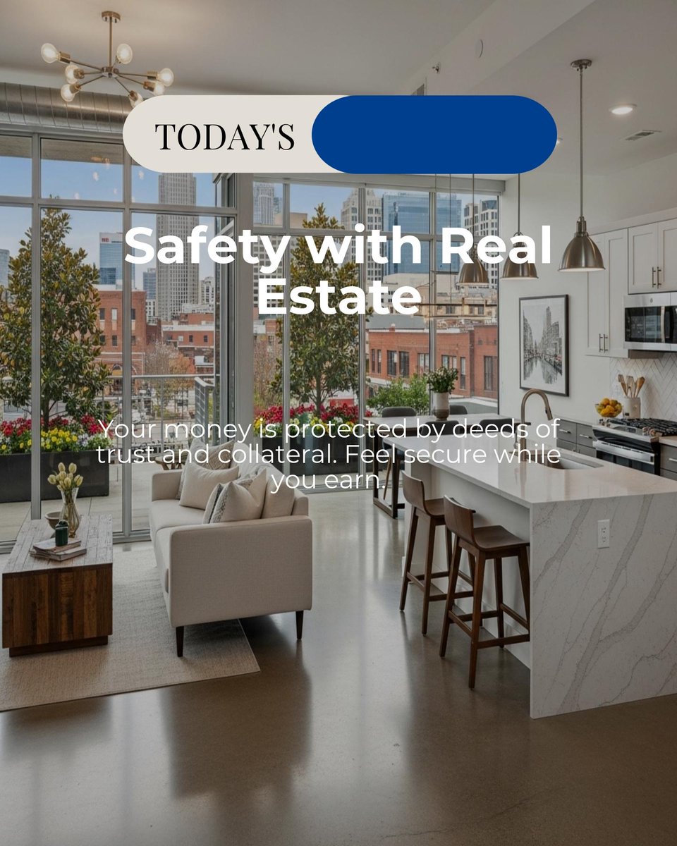 ChariotRealty's tweet photo. Why let inflation eat your savings when you can earn 10-15% returns? Be the "bank" with real estate-backed private lending! 🏦 #RealEstateInvesting

🔹 Secured with deeds of trust
🔹 Collateral protection
🔹 Boost retirement funds 💼  
Want in on the action? Let's chat! https://t.co/7QCAfTSRwW