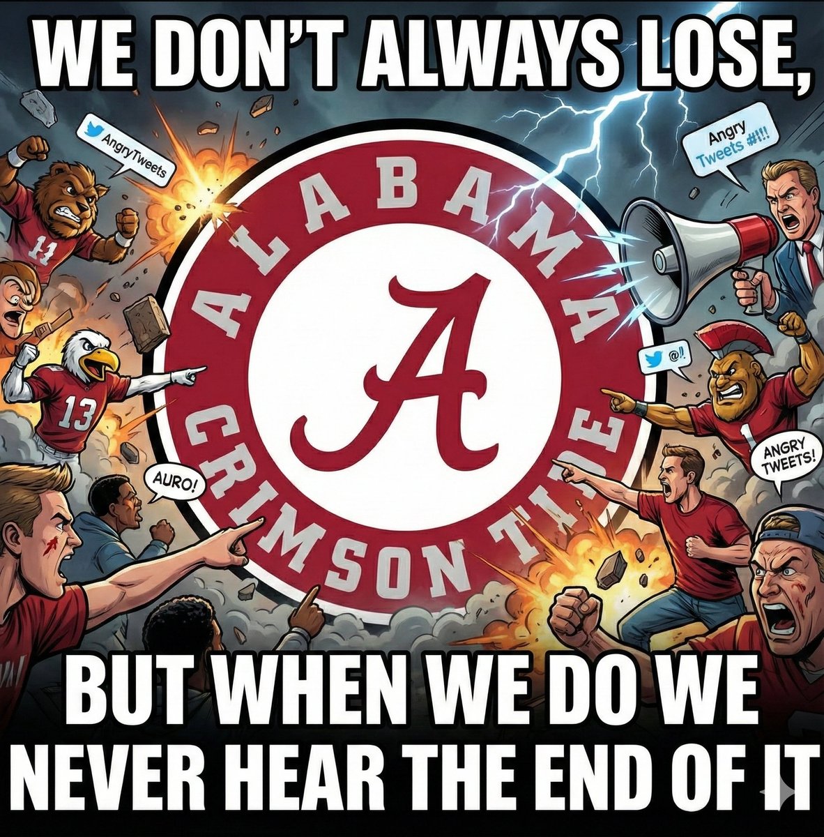 Alabama Crimson Tide tweet media