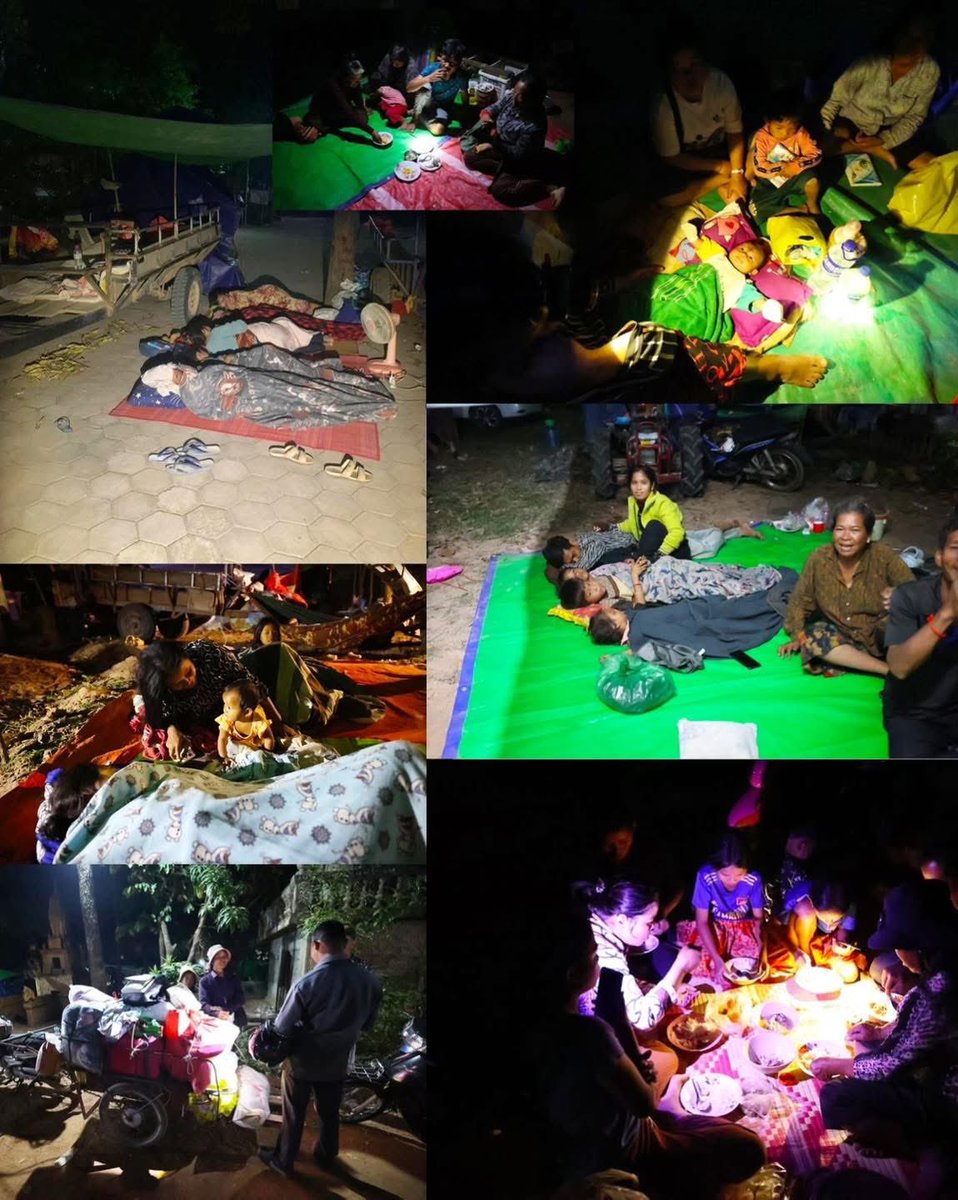 TSivelin42075's tweet photo. Cambodia needs peace, not war. What did we get from these actions?Our country suffers when citizens are hurt, forced to leave their homes, and children lose the chance for an education and their happy childhoods. It’s breaking my 💔😭

#CambodianVoiceMatters  #JusticeForCambodia https://t.co/mpg14b6FOs