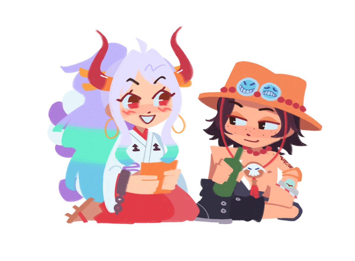 _jackolin's tweet image. it has been far too long since ive last drawn yamace.