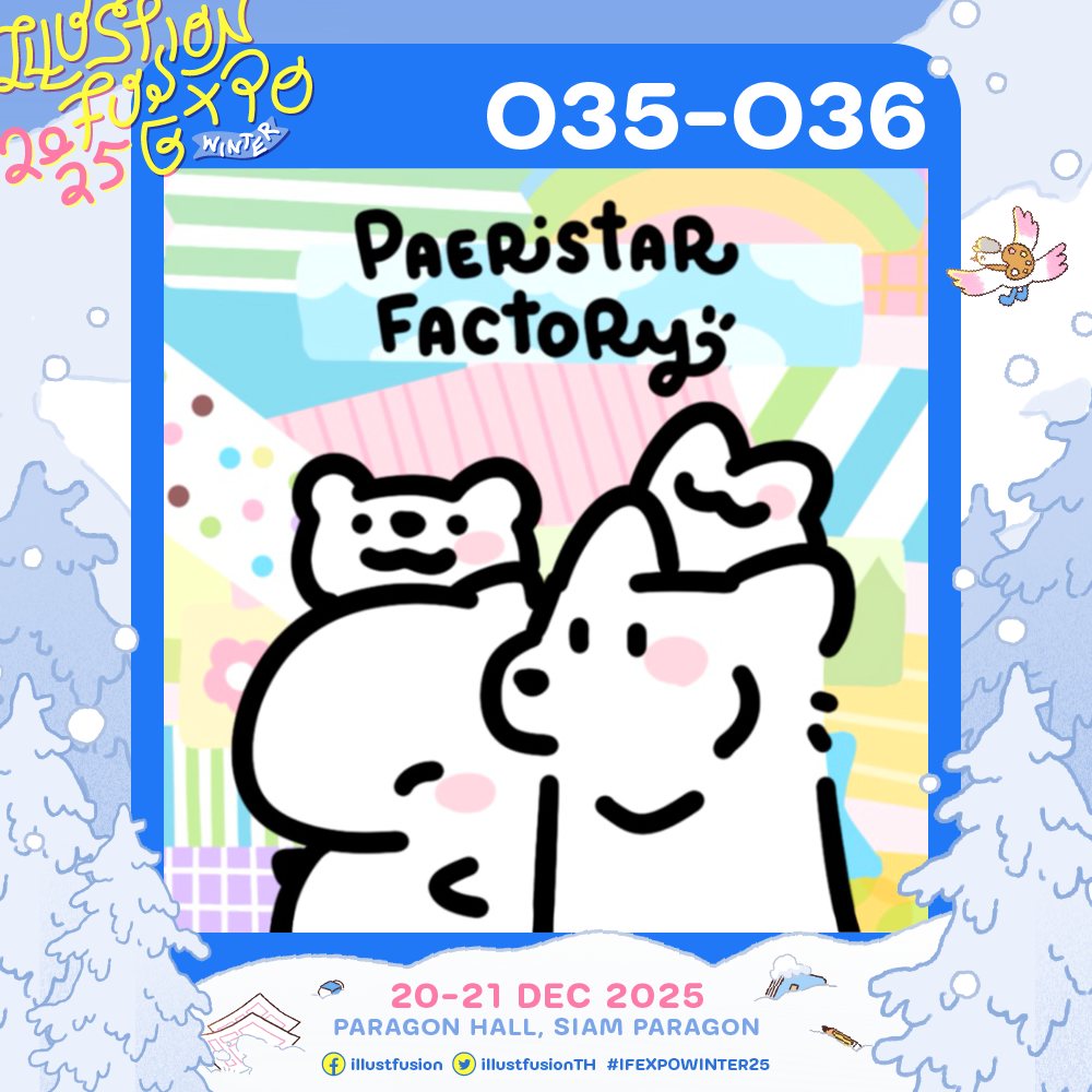 Pɑeristɑr Fac 🐈‍⬛ i35-i36 IFEXPO26 tweet media