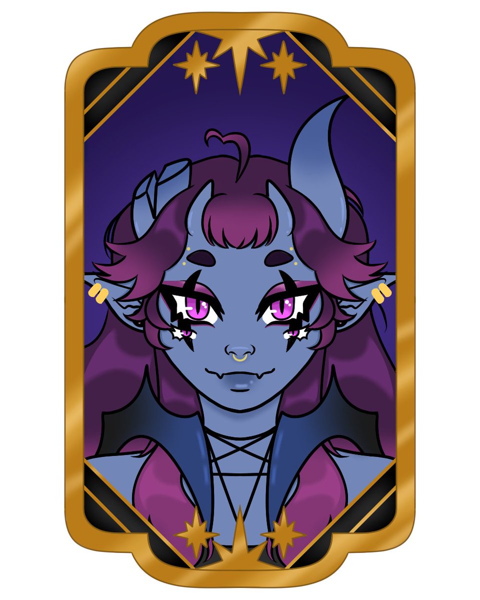 ChaiiThea's tweet photo. New comm option coming soon? 
I might treat this as an interest check 👉👈

bc of the work and effort I put into it, it'd be $45 and the frame would stay the same! https://t.co/J65MU53BjR