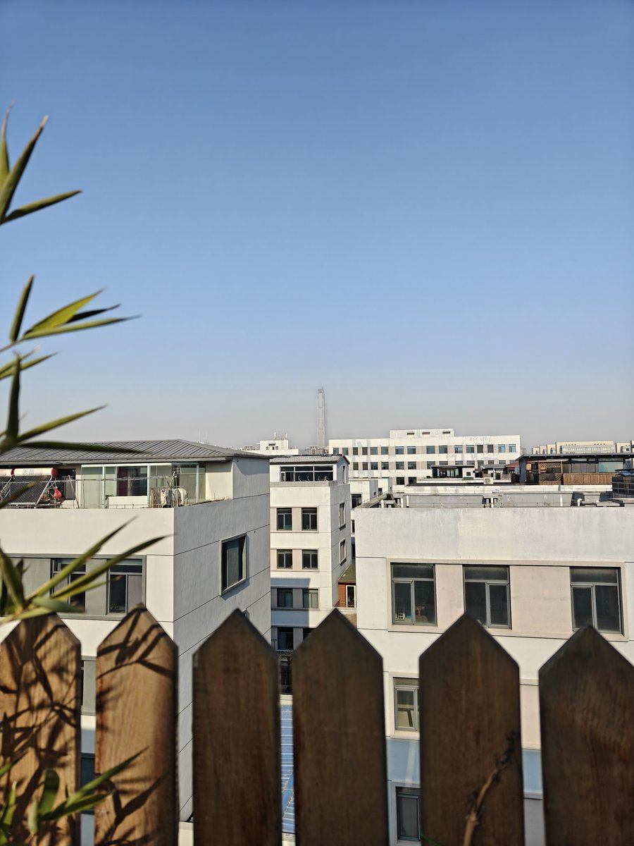 sharkroman's tweet photo. Commercial and residential buildings unfinished like a ghost town. School is operational though, the once ambitioned "Tallest Building in Asia" Tower 117 seems to have a new owner and restarting its construction project from a distance—maybe an anecdotal sign of economic recovery of China