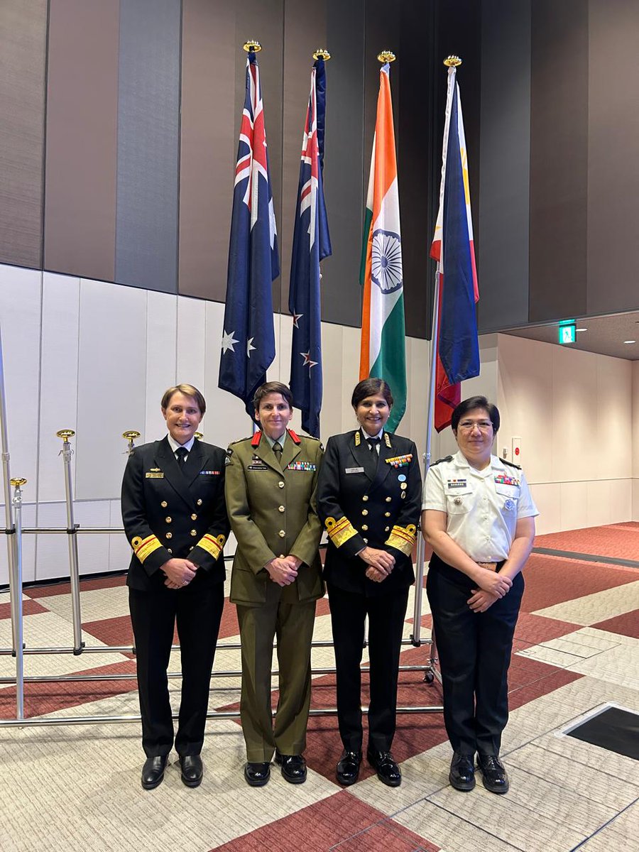 NDIndiaFirst's tweet photo. and Health Systems Strengthening. The #DGAFMS also attended breakout sessions, bilateral talks with various countries and explored avenues for future exchanges.
@adgpi
@indiannavy
@IAF_MCC
@SpokespersonMoD
@PiBIndia
@rajnathsingh
#IPMHE
#DGAFMS
3/3 https://t.co/wz8qfiyd0O