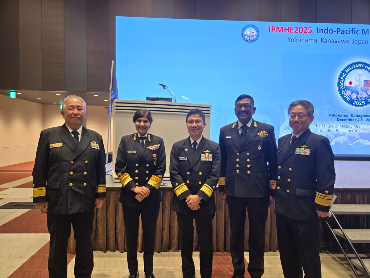 NDIndiaFirst's tweet photo. and Health Systems Strengthening. The #DGAFMS also attended breakout sessions, bilateral talks with various countries and explored avenues for future exchanges.
@adgpi
@indiannavy
@IAF_MCC
@SpokespersonMoD
@PiBIndia
@rajnathsingh
#IPMHE
#DGAFMS
3/3 https://t.co/wz8qfiyd0O