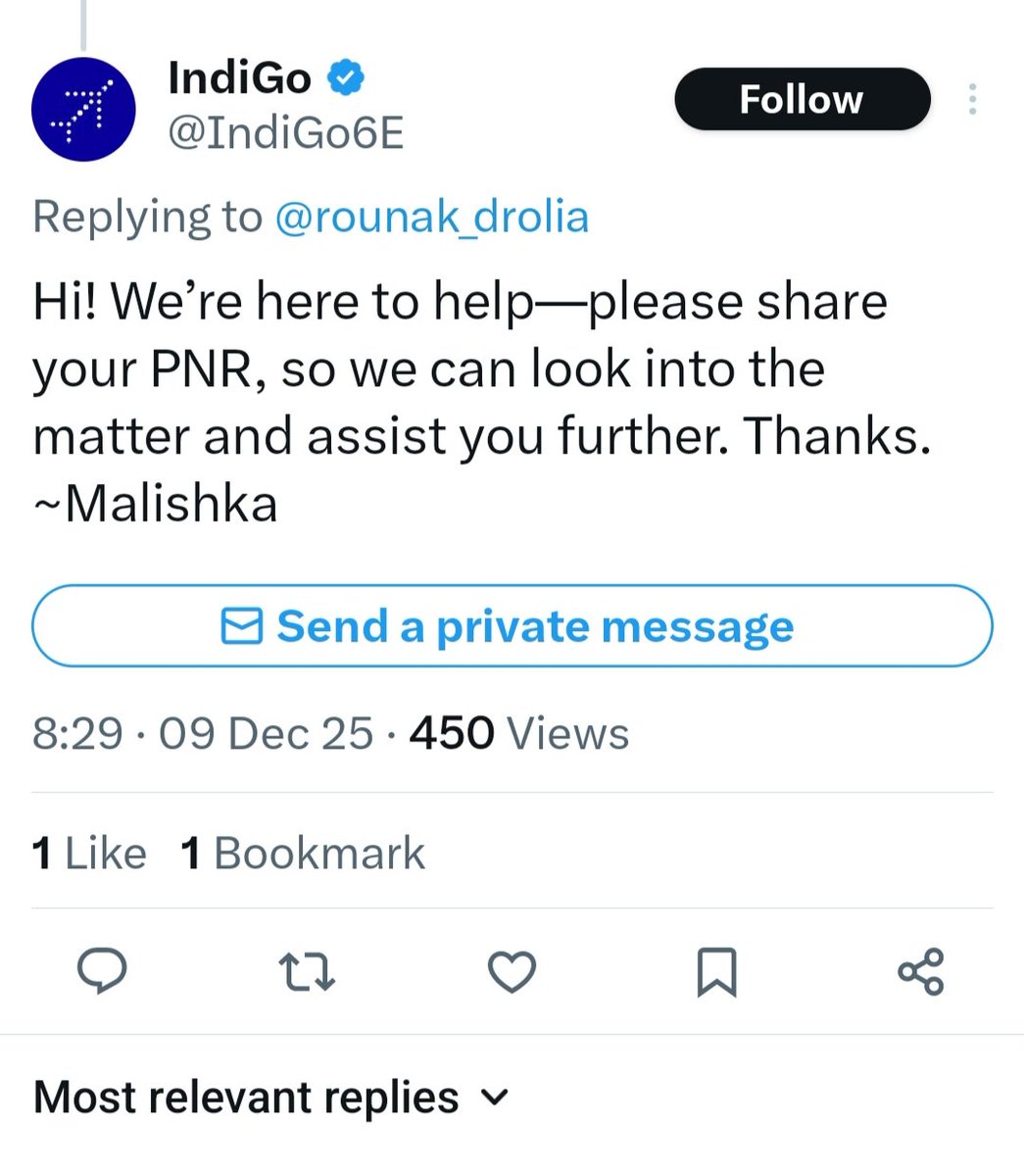 AviiRockzz's tweet photo. @BalakrishnanR @DGCAIndia @IndiGo6E Help ke name pe. Reply b nhi dete https://t.co/c0QAbszoUt