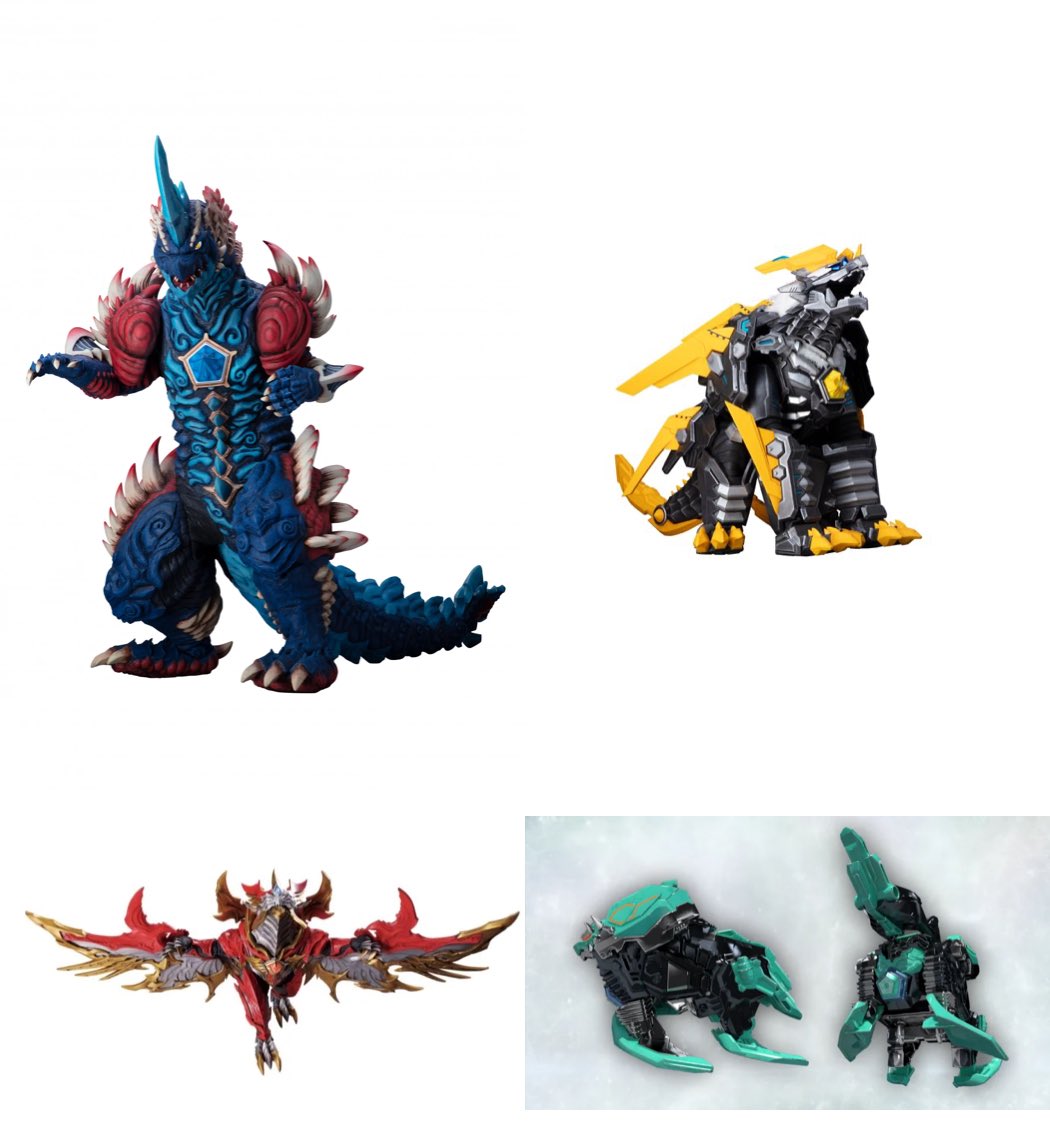 レキネス=青龍 トライガロン=白虎 ヴァルジェネス=朱雀 ガメドン=玄武