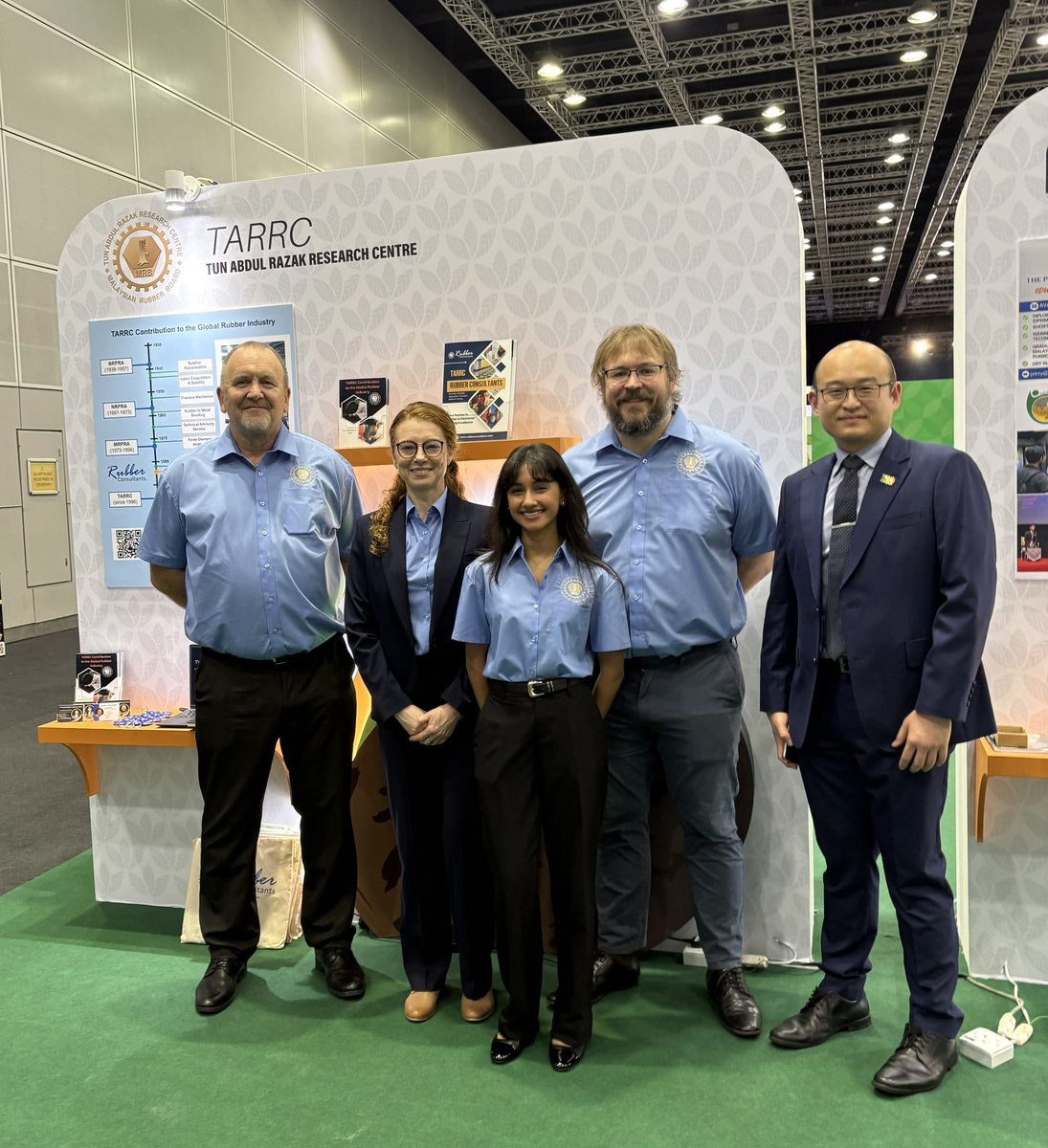 We’re at MRB Technology Day &amp; Rubber Clinic at KLCC, Kuala Lumpur, celebrating 100 years of innovation and impact in Malaysia’s rubber industry!🚀