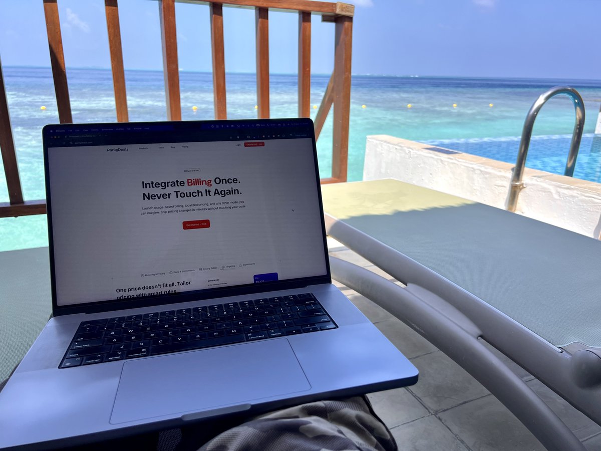 POV: building startup from wherever you want.