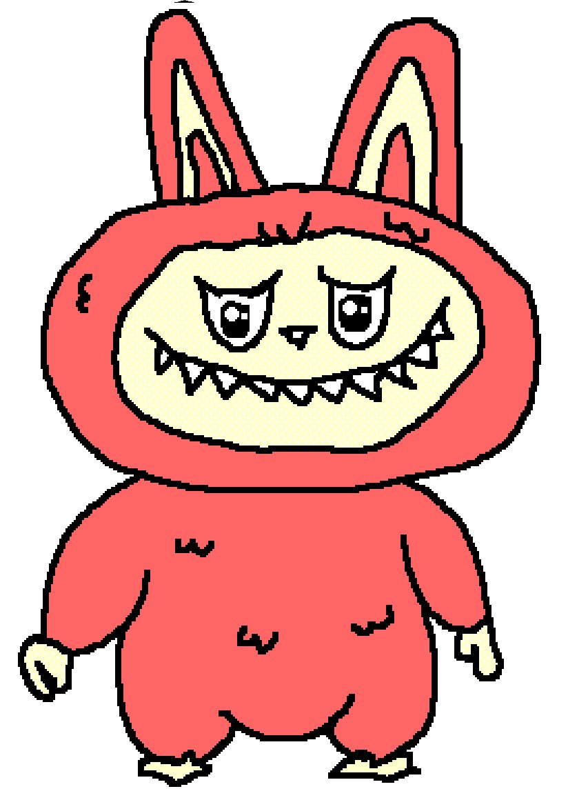 Drew these #LaBoofus for my digital junk journal