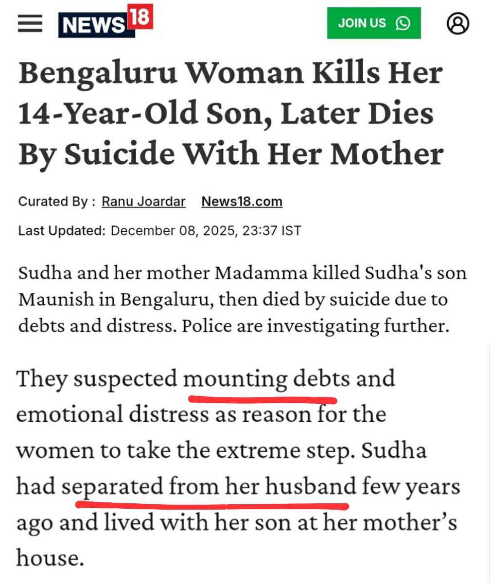 VasuEricsson's tweet photo. 1) "You go Girl! Divorce him!"
2) "Single Mothers are awesome"
3) "Women are better Parents"
4) "Default Custody should always go to the Mother"
5) That unchecked mentally-ill bitch kills own Son coz she bit more responsibility than she could chew.
#MothersKillingChildren https://t.co/AZrOOI4IvL