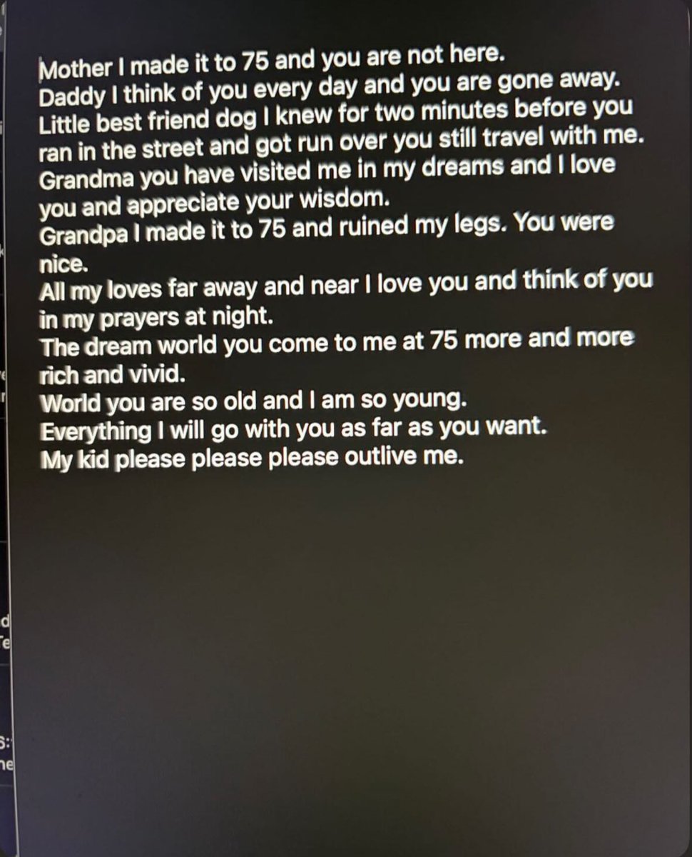 rebmasel's tweet image. An artist I follow on Instagram (gary.panter) posted this photo of their computer screen on their birthday and it has stuck to my heart like glue