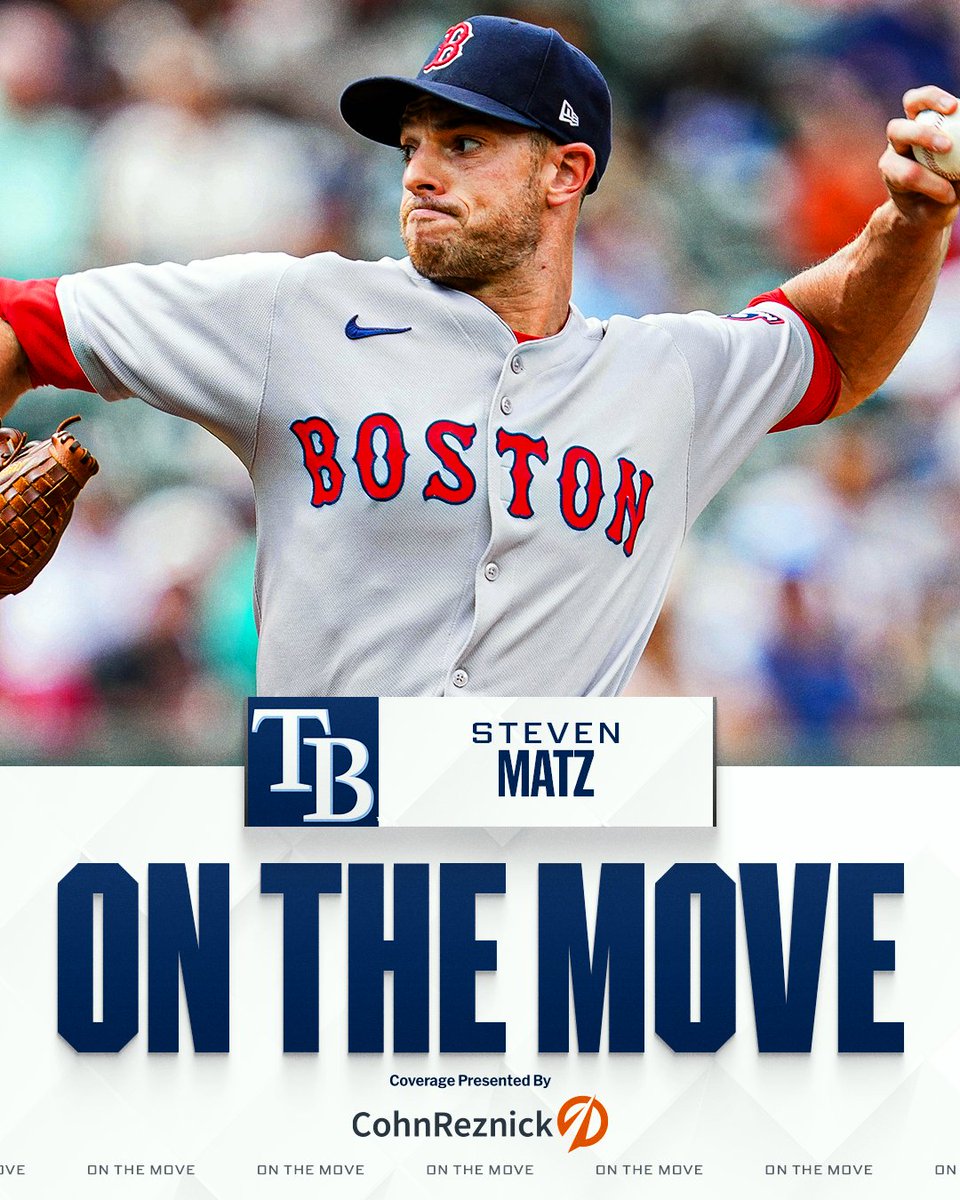 Rays, LHP Steven Matz agree to multi-year deal, per multiple reports including @MLBNetwork insider @JonHeyman.

(MLB x @CohnReznick) 