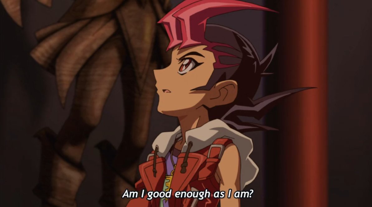 out of context, this does make me Emotional as a Zexal fan