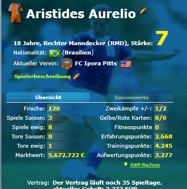 IporaPitts's tweet image. Der 17 jährige Arngrimur kommt aus der eignen Jugend und wird für den #ofm Transfermarkt freigeben.

Der Manager holt nach langer Suche den 🇧🇷 A.Aurelio für die Jugendabwehr. 
Die Ablöse lag bei 5 Mio , etwas unter seinen Marktwert.

@IporaPitts Liga News incoming !