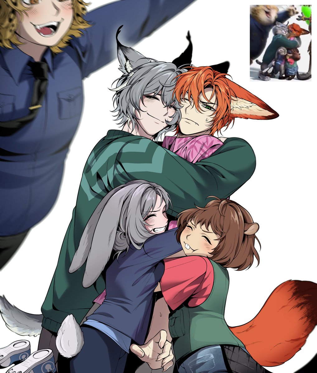 #zootopia2
🐆🐱🦊🐰🦫