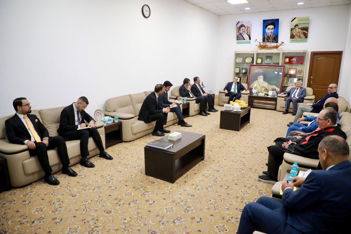 استقبلنا سعادة السفير التركي لدى العراق <a href="/anilborainan/">ANIL BORA INAN</a> ، والقنصل العام في النجف الأشرف شينول سيفيم، في معهد العلمين للدراسات العليا.

أكدنا خلال اللقاء حرصنا على تعزيز العلاقات بين البلدين، وتفعيل مذكرة التفاهم في المجالين الأكاديمي والبحثي، وتوثيق التعاون مع الجامعات التركية. كما